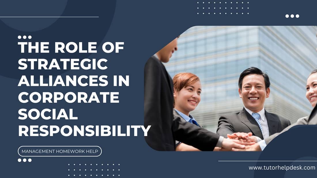 the role of strategic alliances in corporate social responsibility